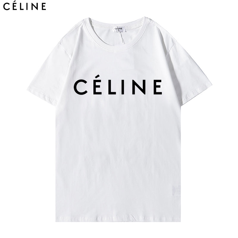 【CELINE】2枚目半額！☆ ロゴ コットンTシャツ