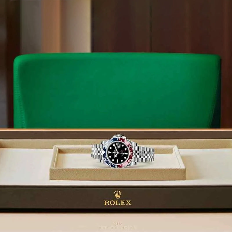 ROLEX GMTマスター II m126710BLRO-0001ブルーレッド