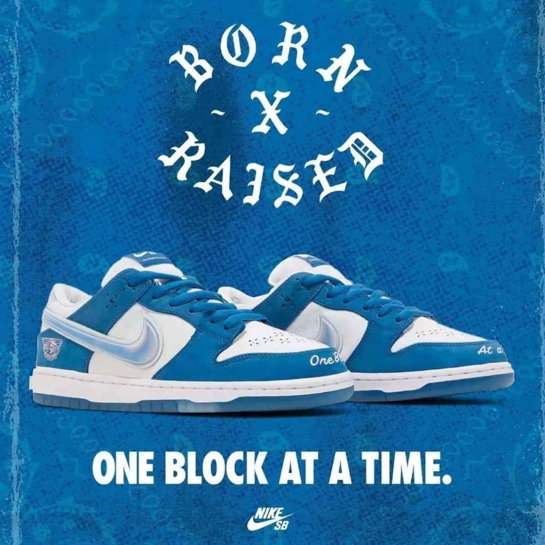 2024年5月発売予定💓BORN x RAISED x DUNK SB LOW🔥限定80足、お見逃しなく！