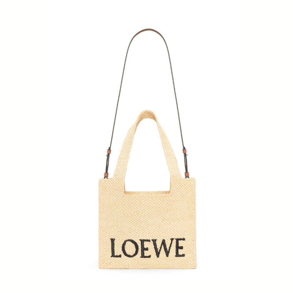 【LOEWE】🔥バスケットバッグの最新作が登場！「MORE」雑誌掲載❤️本田 翼さんが推す！★Paula's ロゴ刺繍ラフィア トートバッグ