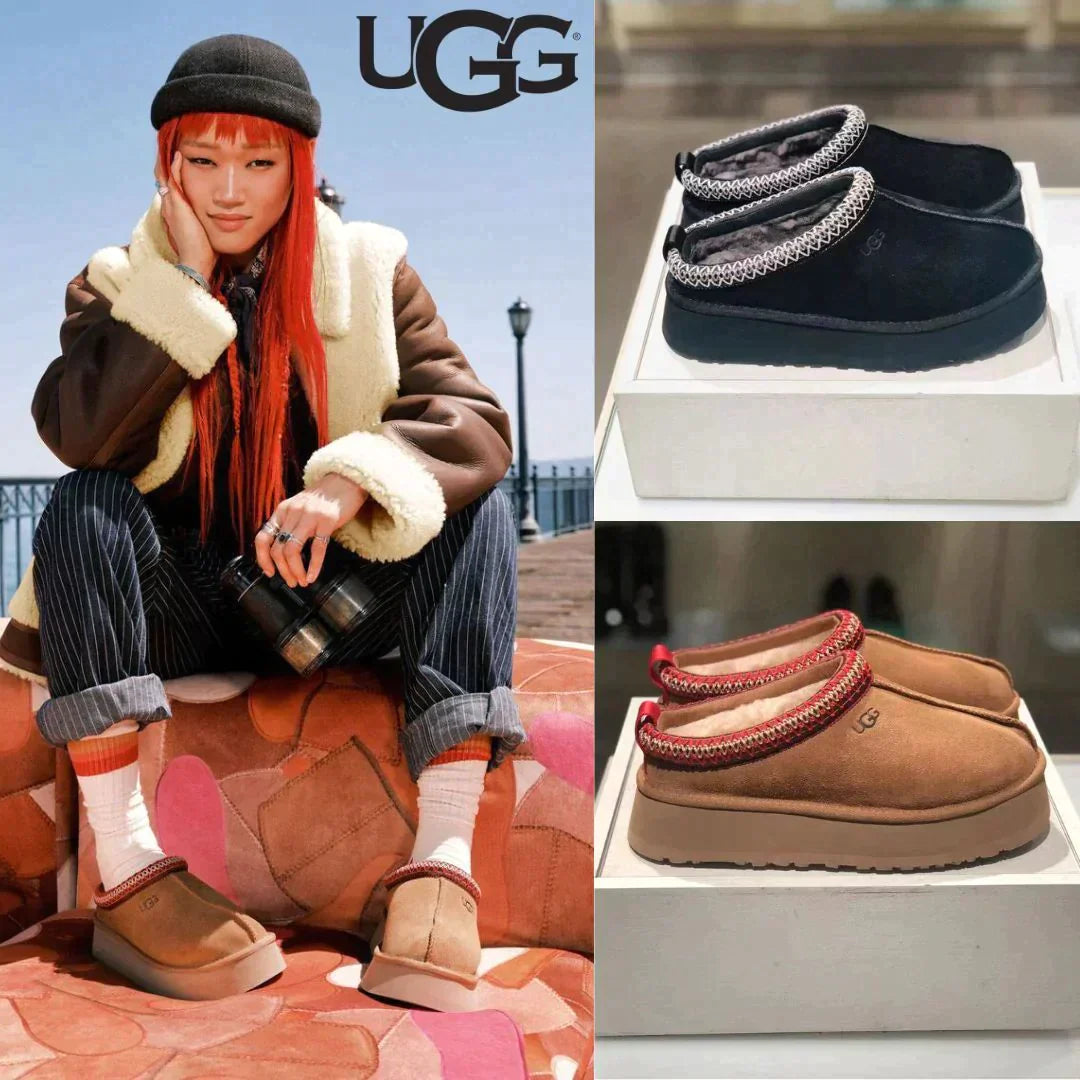 【UGG】💓11月発売予定！🔥秋冬に大活躍！日本人気上昇中↑↑↑💓渡辺直美さん着用♪TAZZ タズ 厚底 スリッポン