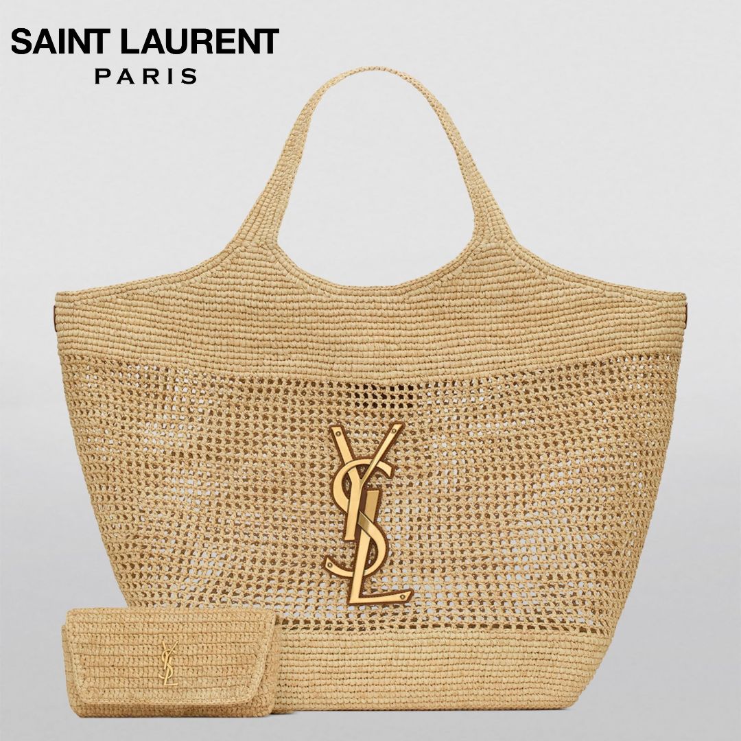 【SAINT LAURENT】🔥2024夏感あふれる新作バッグが登場！ICAREトートバッグ🔥今すぐ手に入れたい!