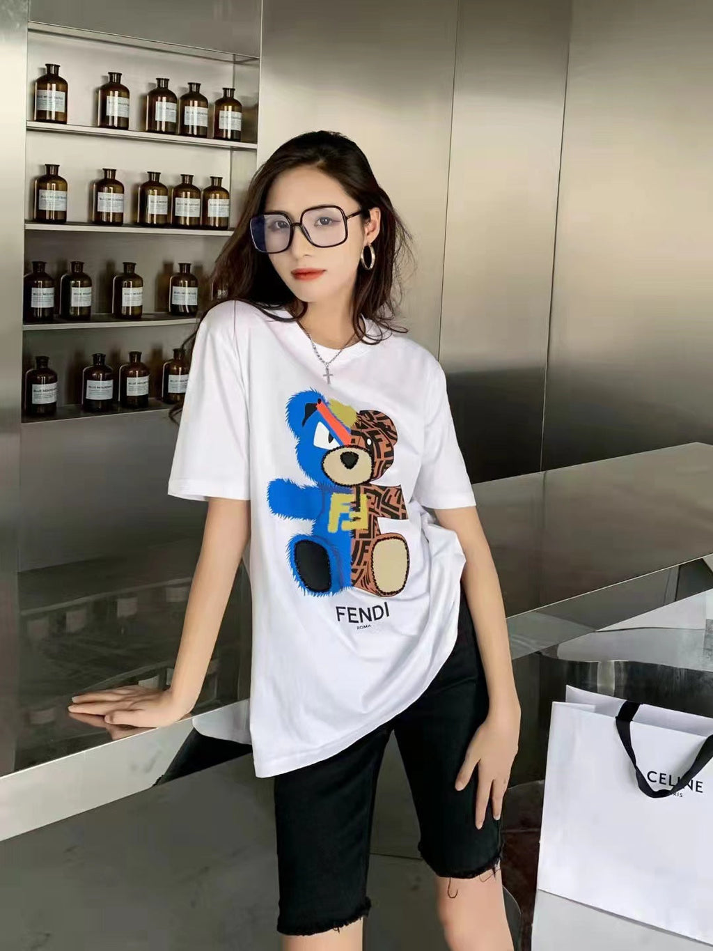 【FENDI】2枚目半額！ 新作 TEDDY BEAR Tシャツ