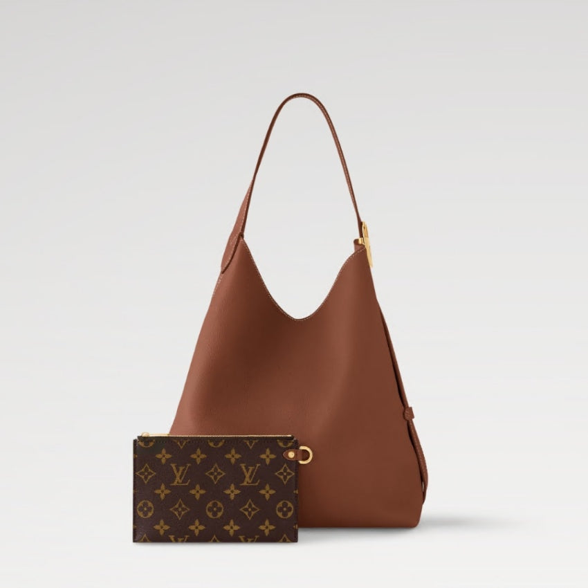 【LOUIS VUITTON】🔥「Classy」雑誌掲載🌹広瀨すずさん同項のLV Low Key Hoboバッグ!💓新しい職場で毎日持てる「転職バッグ]💓日本人気上昇中↑↑↑