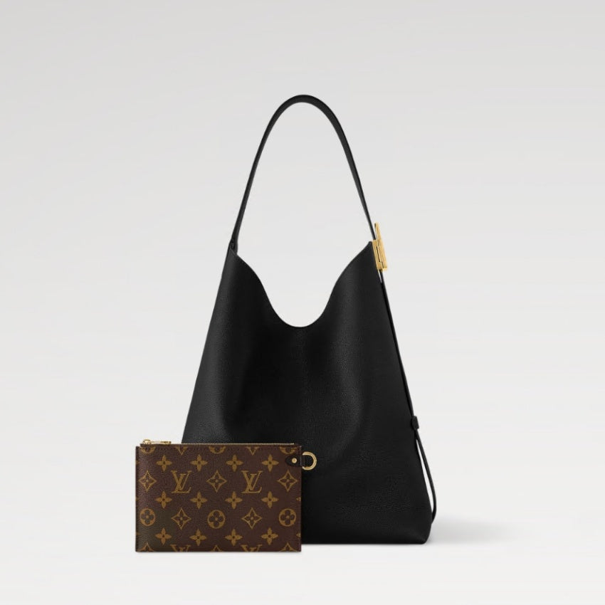 【LOUIS VUITTON】🔥「Classy」雑誌掲載🌹広瀨すずさん同項のLV Low Key Hoboバッグ!💓新しい職場で毎日持てる「転職バッグ]💓日本人気上昇中↑↑↑