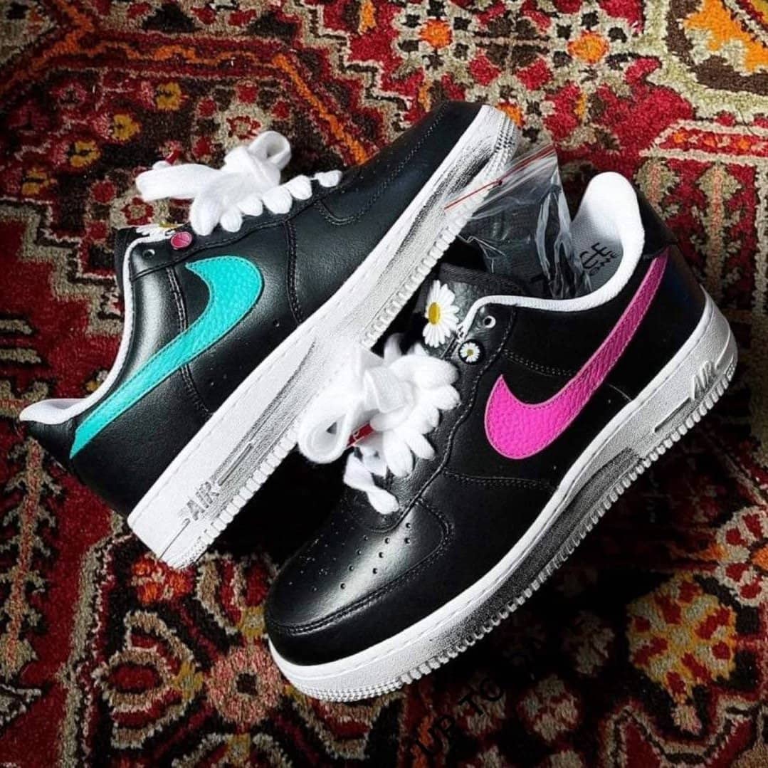 【国内 2024年 9/17 発売】大人気のコラボ！🔥50足限定！PEACEMINUSONE × NIKE AIR FORCE 1 LOW “Para-noise“3.0