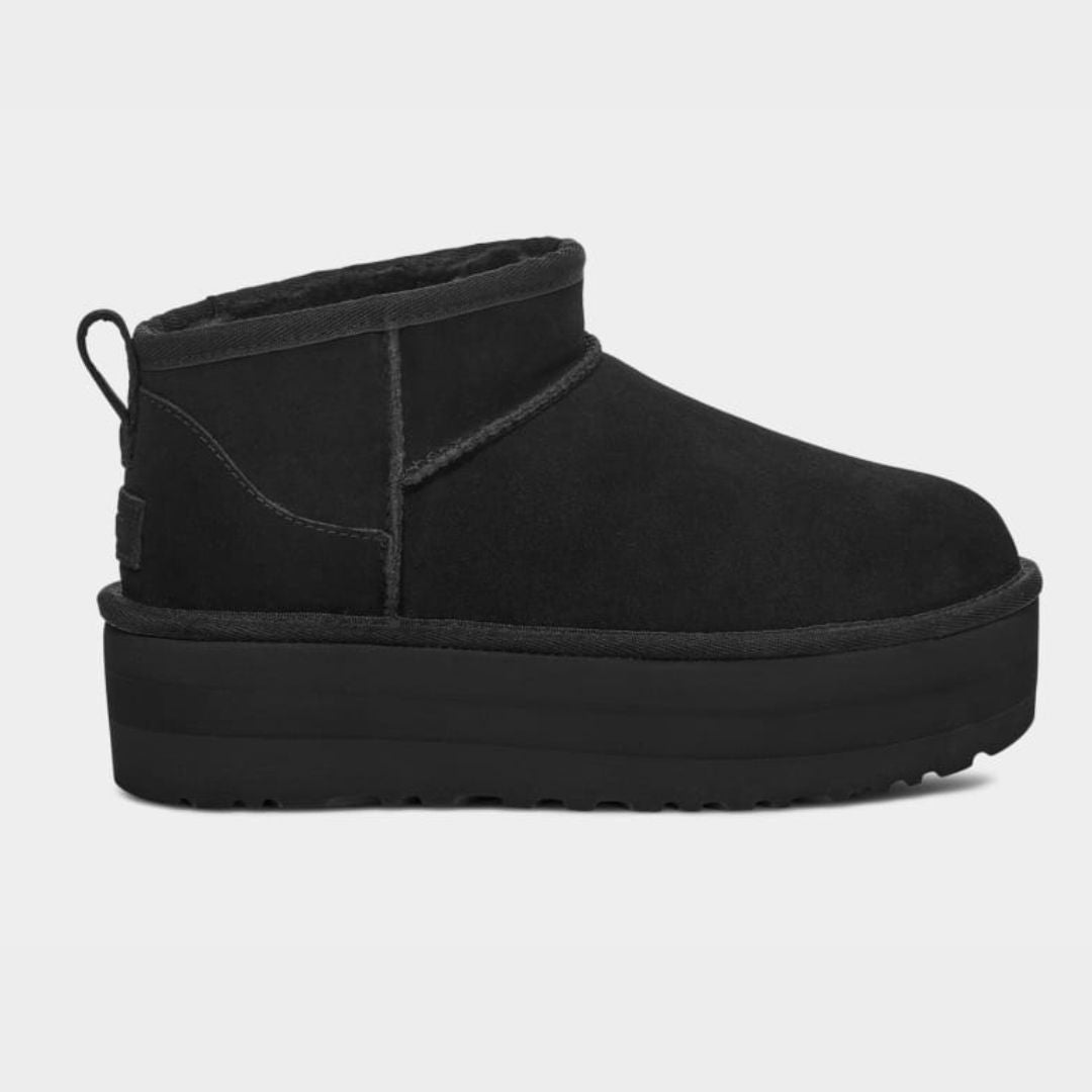 【UGG】秋冬に大活躍！🔥雑誌掲載🌹多くのセレブが愛用するCLASSIC ULTRA MINI PLATFORM💓日本人気上昇中↑↑↑今絶対買うべき！