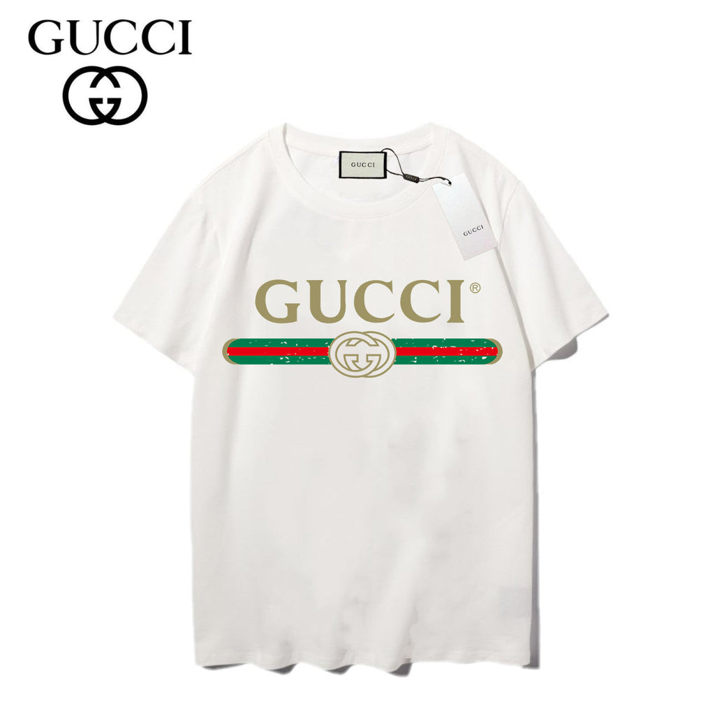 【GUCCI 】2枚目半額！ロゴ オーバーサイズ コットン Tシャツ