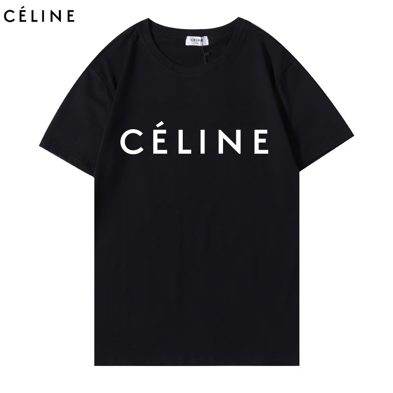 【CELINE】2枚目半額！☆ ロゴ コットンTシャツ