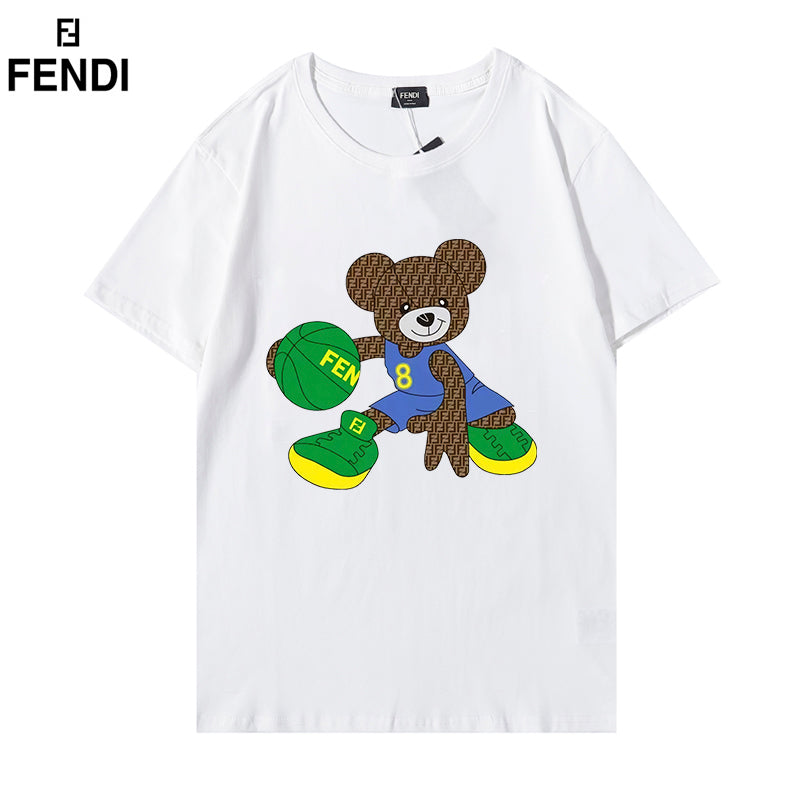 【FENDI】2枚目半額！大人もOK 新作 FFロゴ クマ Tシャツ