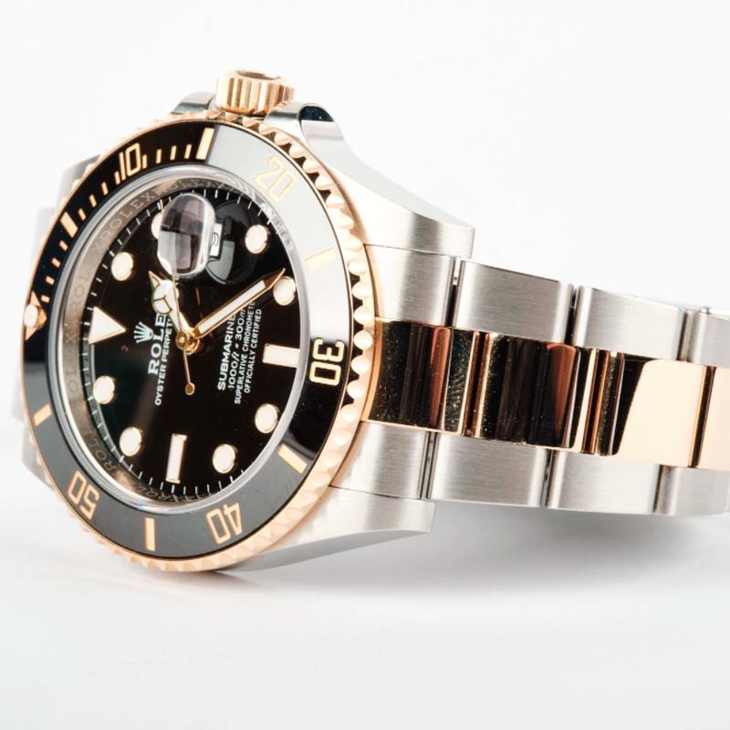 ROLEX サブマリーナー 自動巻き ブラック 文字盤 m126613ln-0002