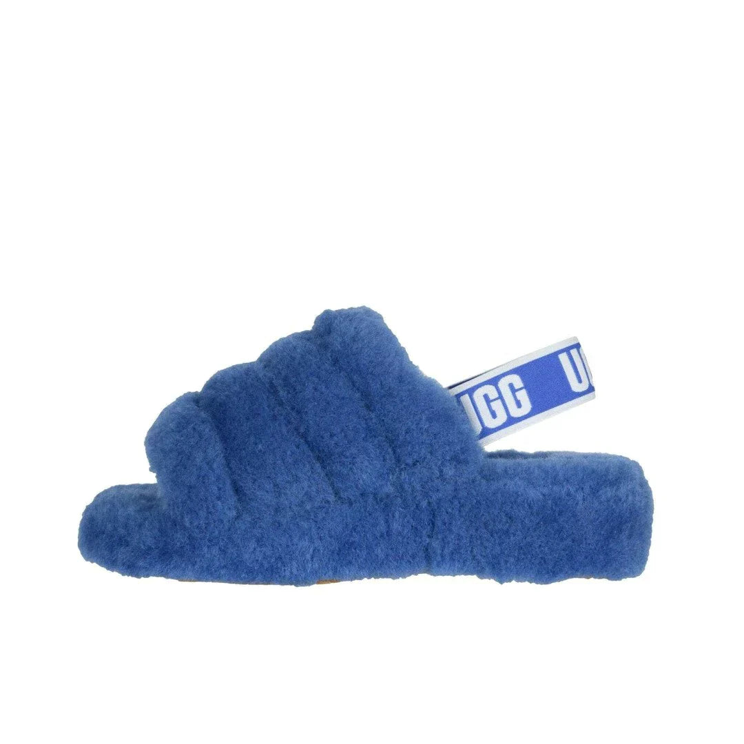 雑誌掲載！★今季大人気！【UGG】軽量厚底♡FLUFF YEAH SLIDE
