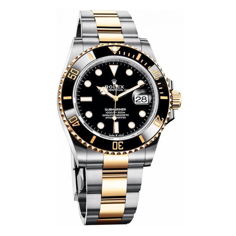 ROLEX サブマリーナー 自動巻き ブラック 文字盤 m126613ln-0002
