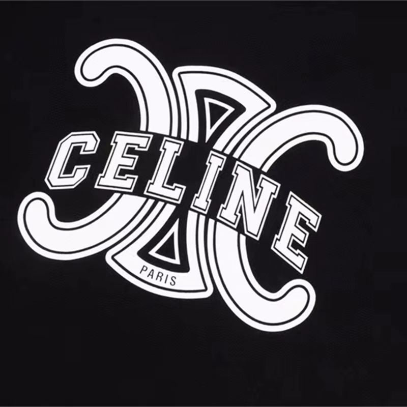 【CELINE】2枚目半額！☆ クルーネックTORIOMPHE Tシャツ