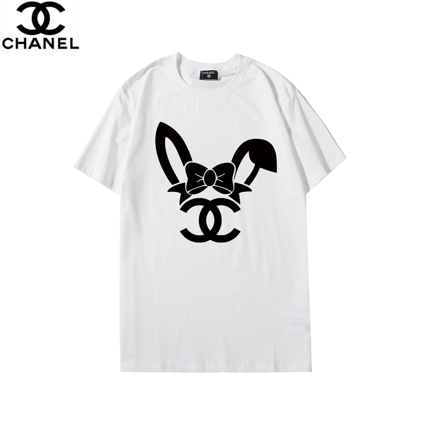 【CHANEL】2枚目半額！ロゴプリントTシャツ ホワイト