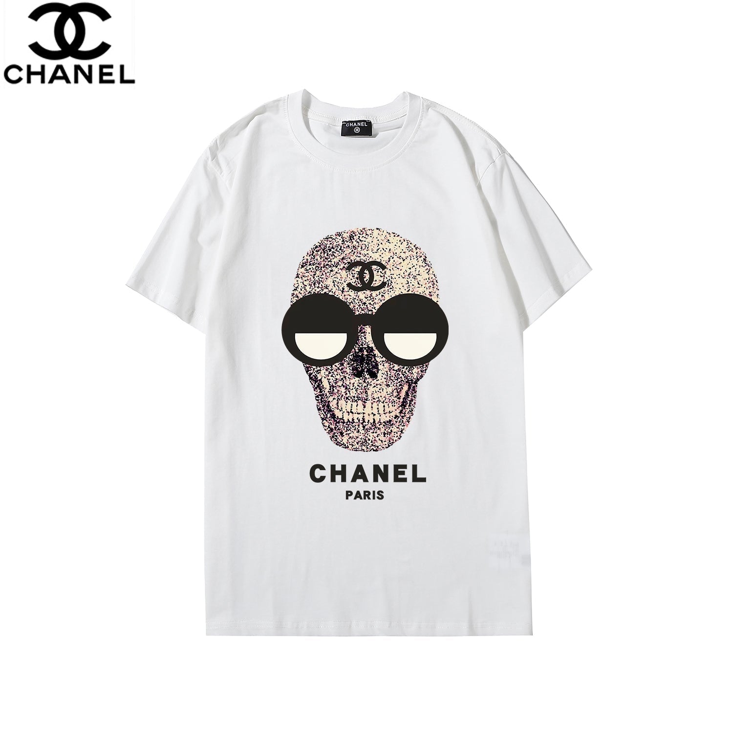 【CHANEL】2枚目半額！ロゴプリントTシャツ ホワイト