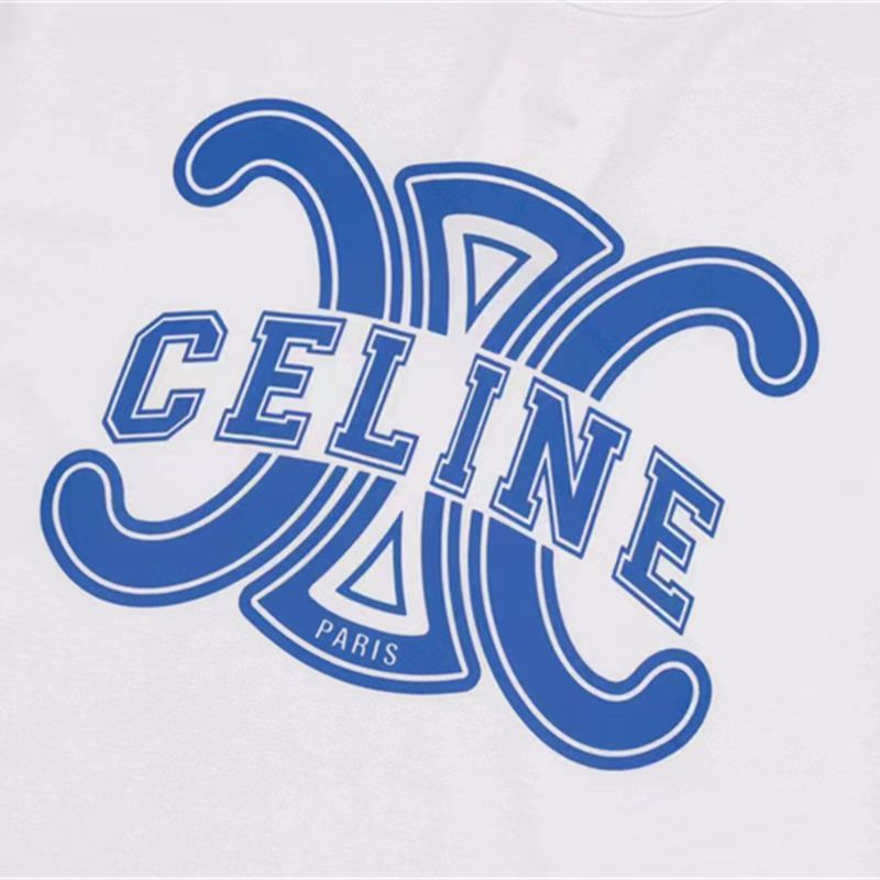 【CELINE】2枚目半額！☆ クルーネックTORIOMPHE Tシャツ