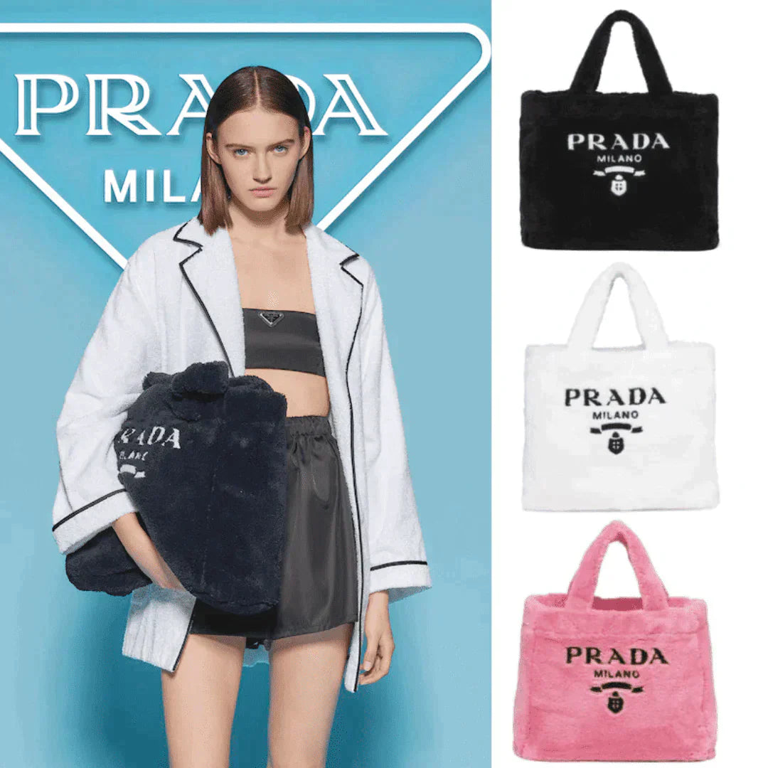 【2023秋冬新作】PRADA★テリー トートバッグ★大容量🔥雑誌掲載で大人気!! 早い者勝ち！