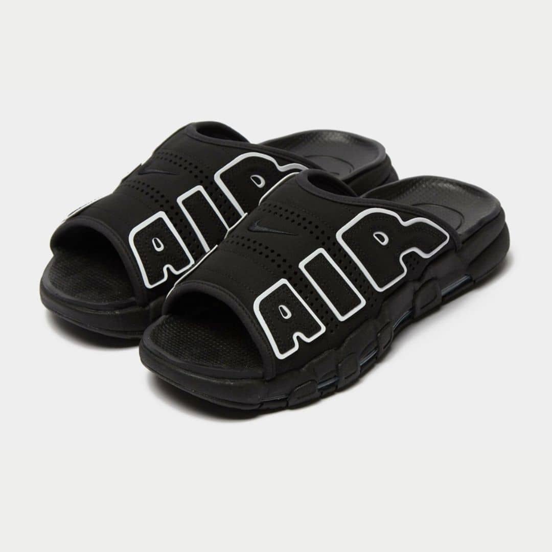 【NIKE在庫限り】最新作！国内7月25日より発売★「Air More Uptempo Slide “Olympic”」エアクッションサンダル🔥夏のマストアイテム☆お早めに！