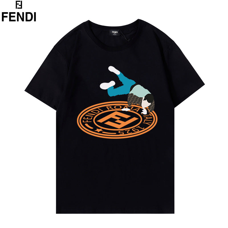 【FENDI】2枚目半額！ 新作 複数のキャラクター Tシャツ