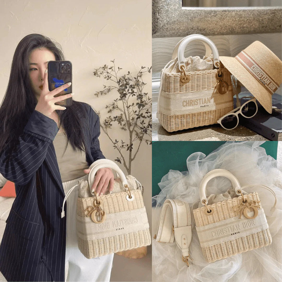 Lady Dior 2022新作(セレブ同項) 夏らしいムードの大人気◆3色🌹少量の専門店の余剰品！