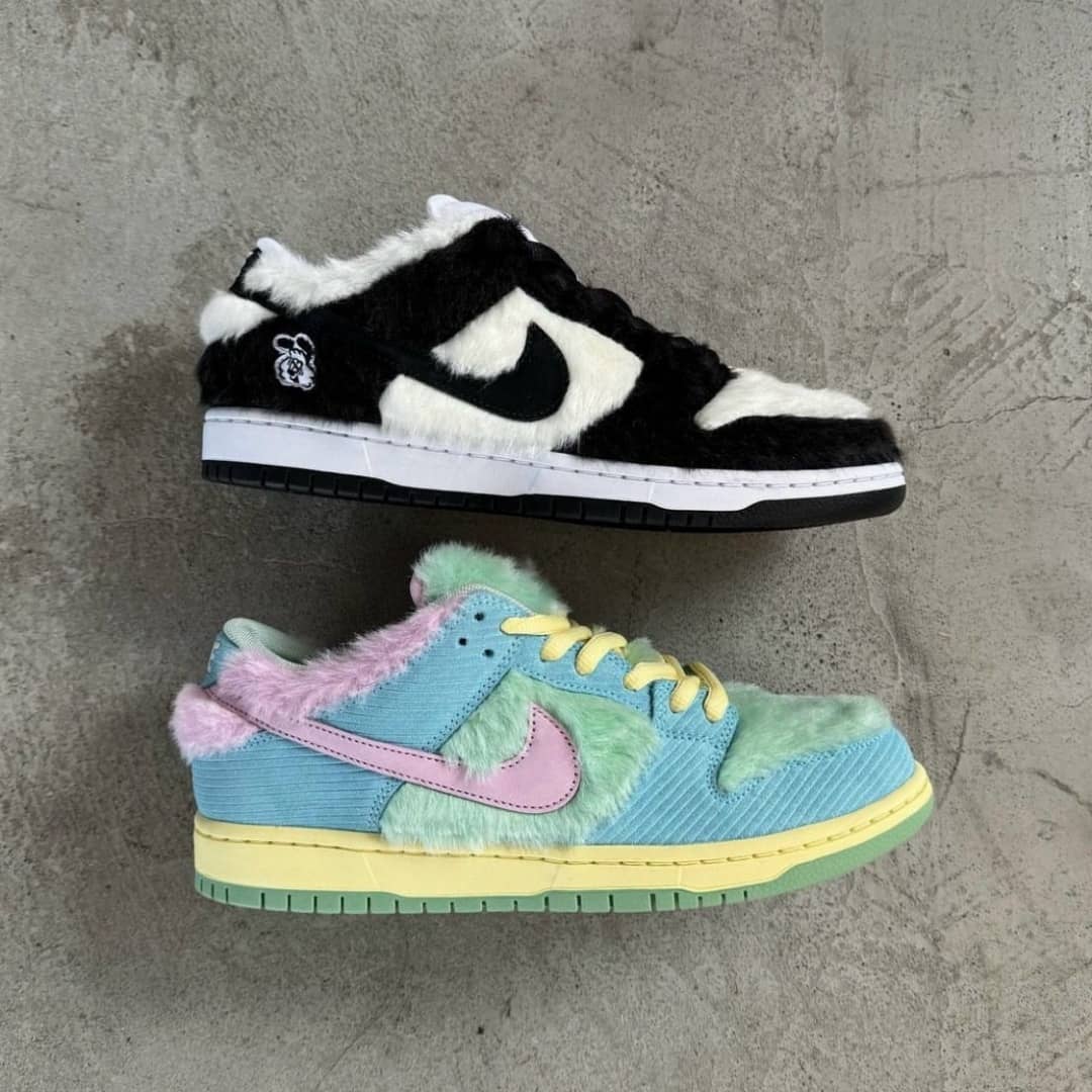 【NIKE】11月20日発売｜2024年最新限定版！秋冬に大活躍！Verdy x Nike SB Dunk Low “Visty”＆”Vick” スケボーシューズ