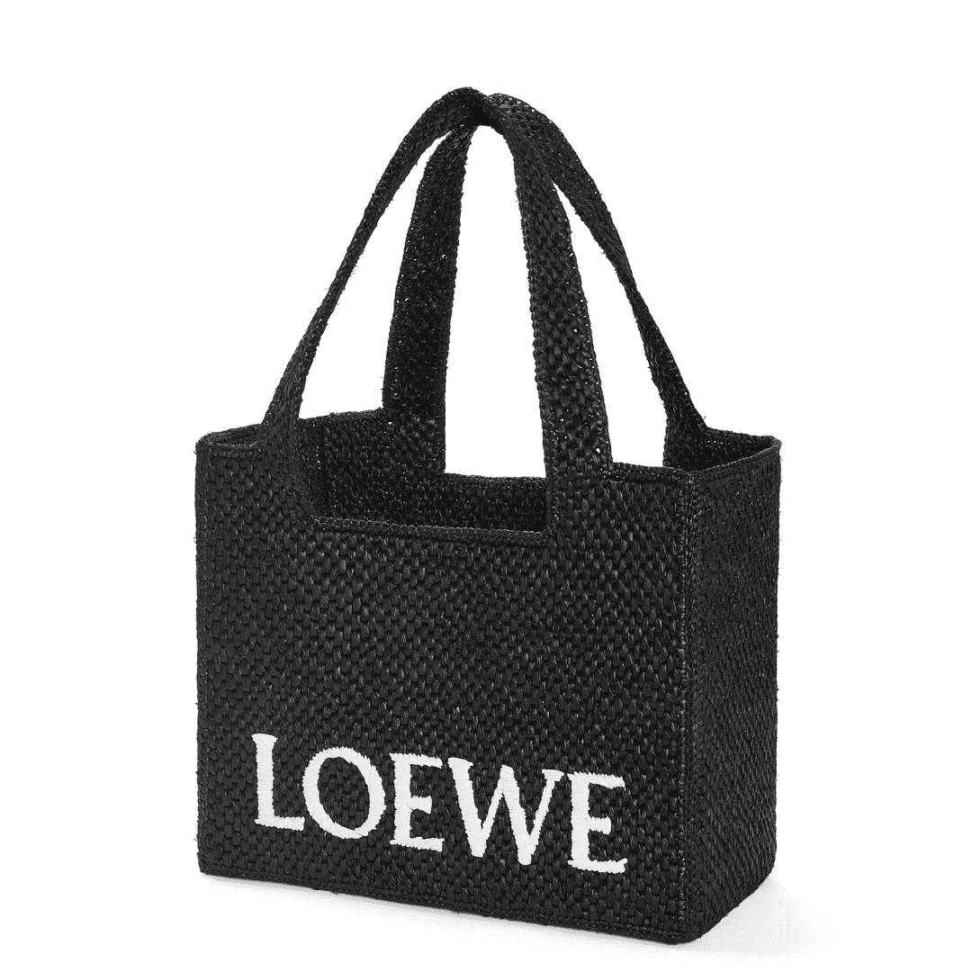 【LOEWE】🔥バスケットバッグの最新作が登場！「MORE」雑誌掲載❤️本田 翼さんが推す！★Paula's ロゴ刺繍ラフィア トートバッグ