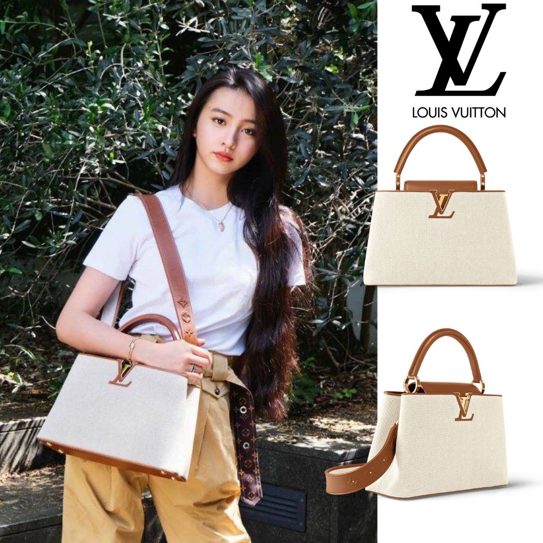 【Louis Vuitton |公式サイトは正規品】🔥「25ans雑誌」掲載！のん、Kōkiさん愛用 のCAPUCINES MMバッグ🔥数量限定で販売  ★なくなり次第終了！