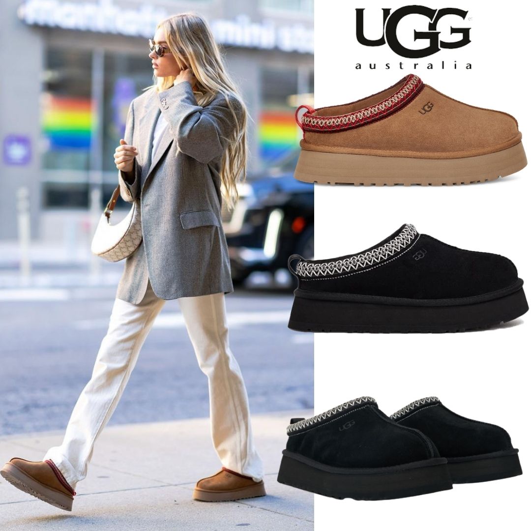 【UGG】💓11月発売予定！🔥秋冬に大活躍！日本人気上昇中↑↑↑💓渡辺直美さん着用♪TAZZ タズ 厚底 スリッポン