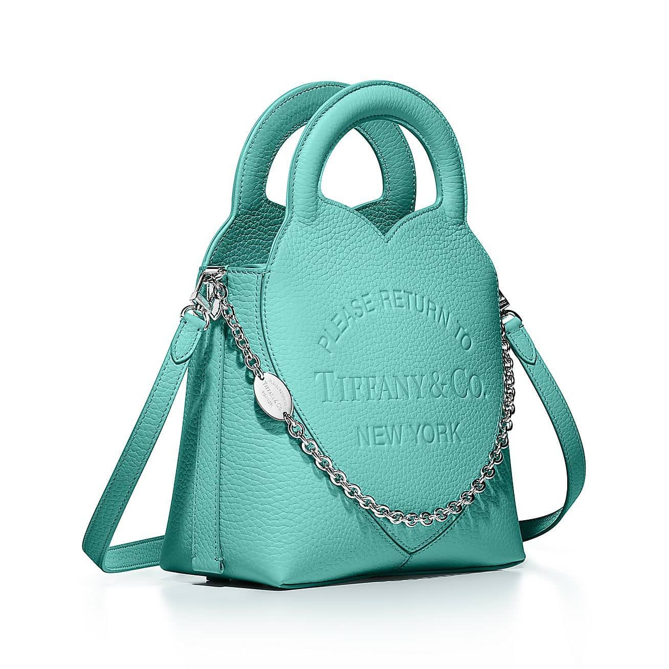 【Tiffany&Co.】◆超人気🔥日本限定 近藤千尋さん使用◆ ハート レザー ショルダーバッグ