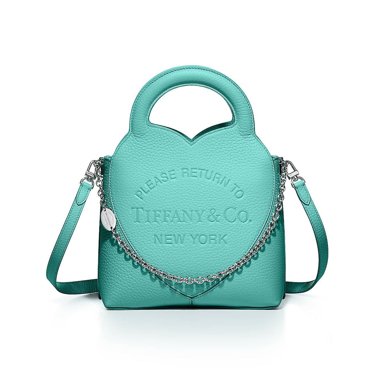 【Tiffany&Co.】◆超人気🔥日本限定 近藤千尋さん使用◆ ハート レザー ショルダーバッグ