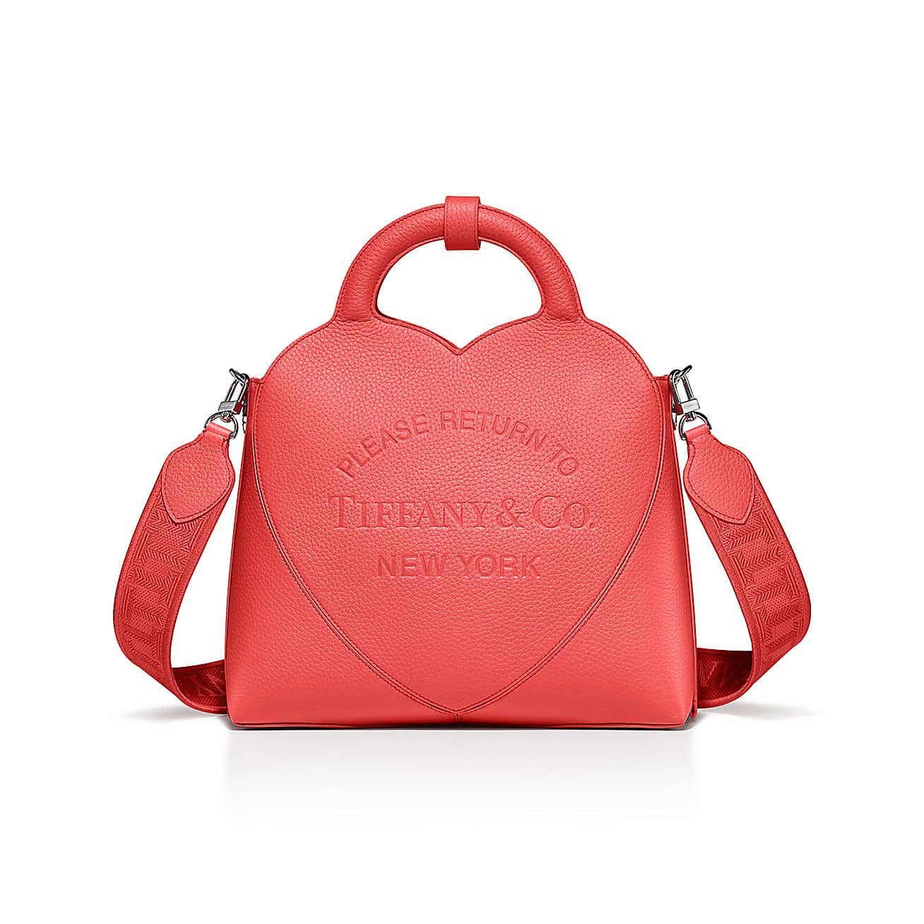 【Tiffany&Co.】◆超人気🔥日本限定 近藤千尋さん使用◆ ハート レザー ショルダーバッグ