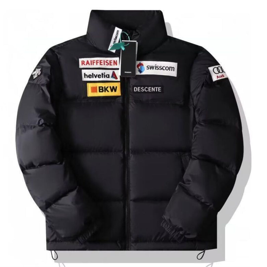 【Descente】🔥2023秋冬人気！DESCENTE x AUDI   連名雪山多機能アウトドアダウンジャケット☆防寒性とデザイン性を兼ね備えたダウン！