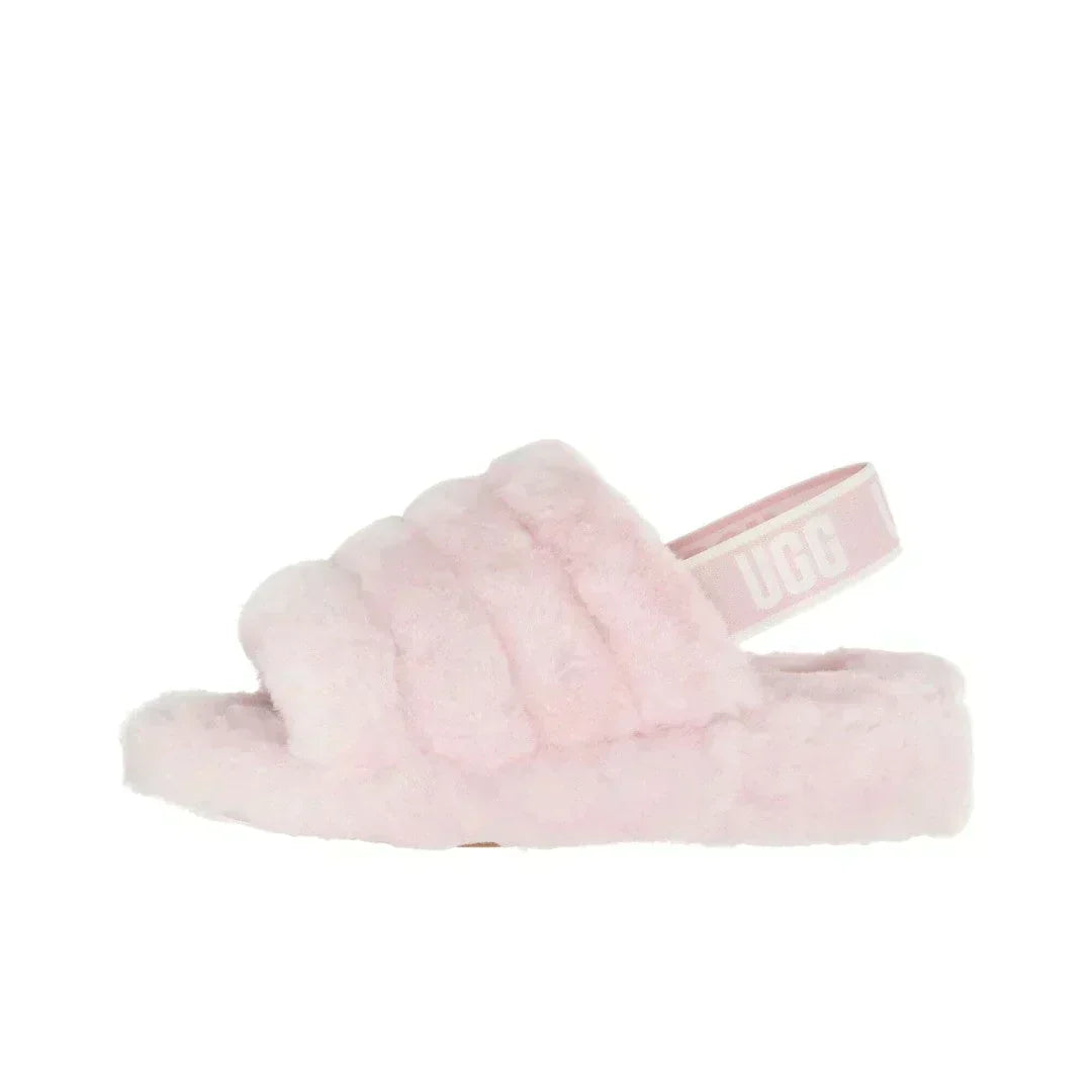 雑誌掲載！★今季大人気！【UGG】軽量厚底♡FLUFF YEAH SLIDE