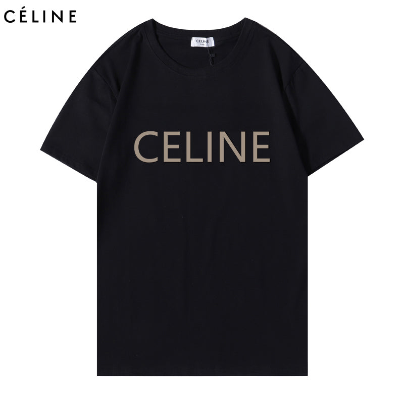 【CELINE】2枚目半額！☆ ロゴ コットンTシャツ