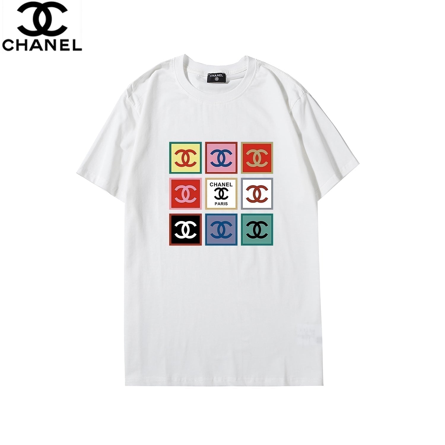 【CHANEL】2枚目半額！ロゴプリントTシャツ ホワイト