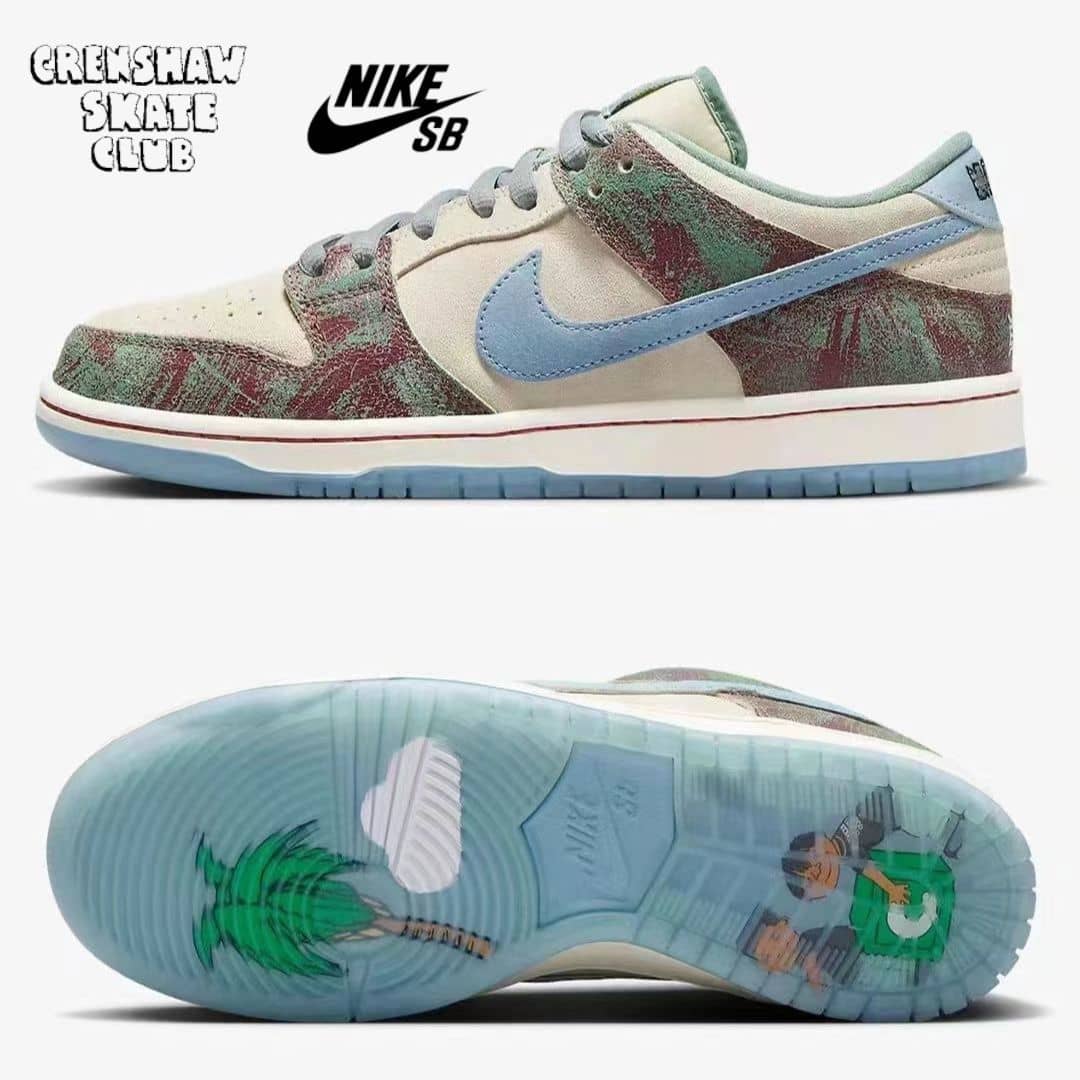 8/5発売🔥スケートシーンの大型コラボレーションが実現！The Crenshaw Skate Club xSB Dunk Low