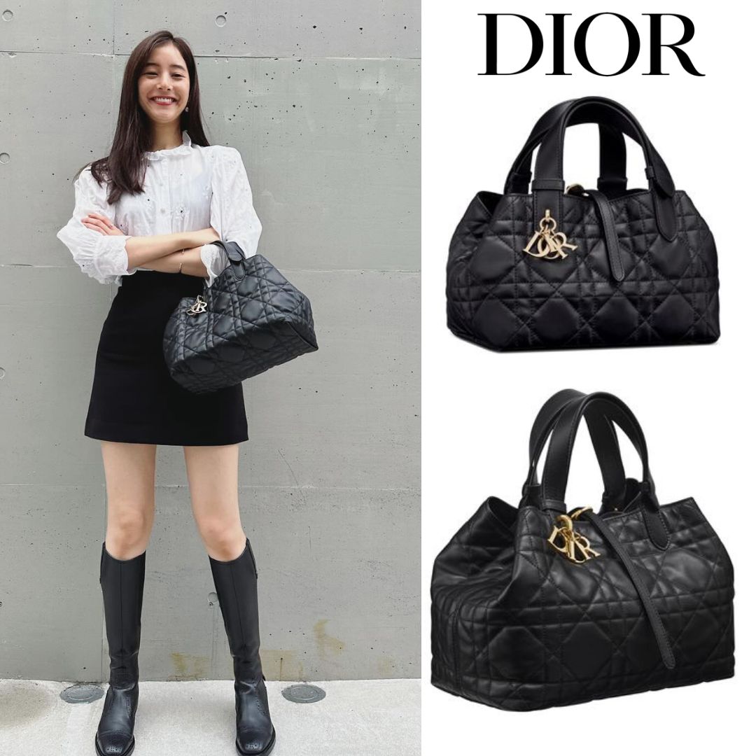 【DIOR】新作！日本未入荷🔥人気上昇中↑↑↑新木優子さん愛用♡上品でオシャレ★DIOR TOUJOURS バッグ