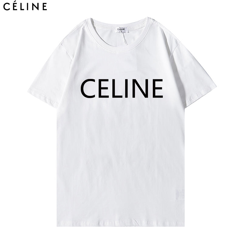 【CELINE】2枚目半額！☆ ロゴ コットンTシャツ
