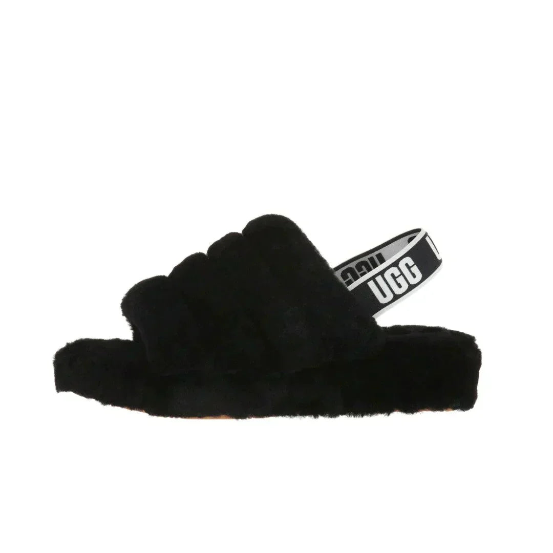 雑誌掲載！★今季大人気！【UGG】軽量厚底♡FLUFF YEAH SLIDE