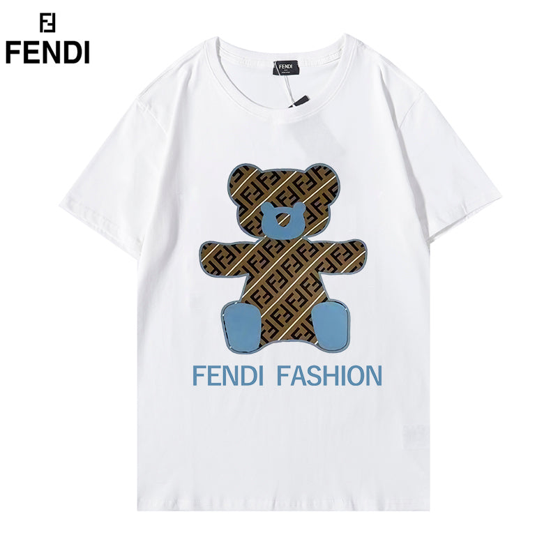 【FENDI】2枚目半額！大人もOK 新作 FFロゴ クマ Tシャツ