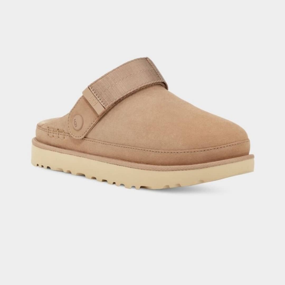 【UGG】秋の新作！💓2024年9月発売予定！ ★Goldenstar Clog 男女兼用スエードストラップサンダル🔥大活躍！今絶対買うべき！