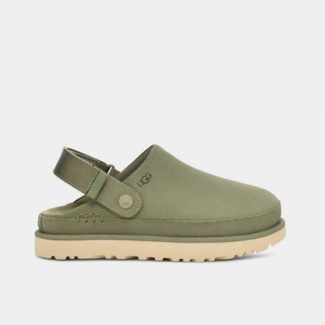 【UGG】秋の新作！💓2024年9月発売予定！ ★Goldenstar Clog 男女兼用スエードストラップサンダル🔥大活躍！今絶対買うべき！