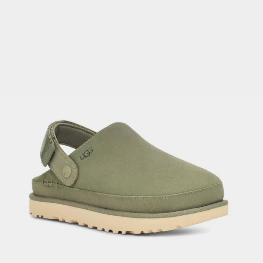 【UGG】秋の新作！💓2024年9月発売予定！ ★Goldenstar Clog 男女兼用スエードストラップサンダル🔥大活躍！今絶対買うべき！