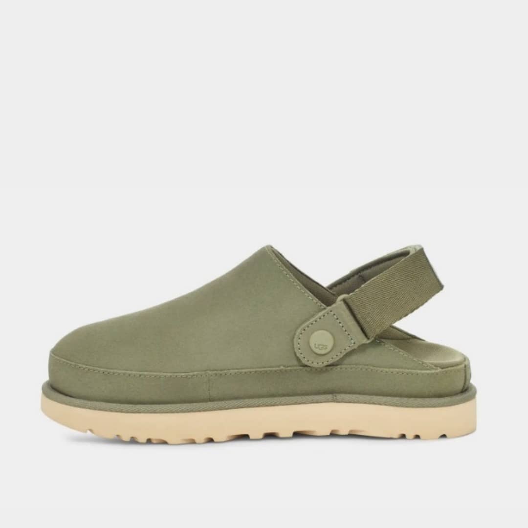 【UGG】秋の新作！💓2024年9月発売予定！ ★Goldenstar Clog 男女兼用スエードストラップサンダル🔥大活躍！今絶対買うべき！
