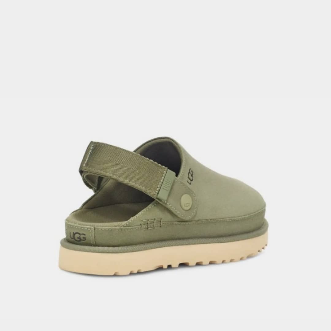 【UGG】秋の新作！💓2024年9月発売予定！ ★Goldenstar Clog 男女兼用スエードストラップサンダル🔥大活躍！今絶対買うべき！
