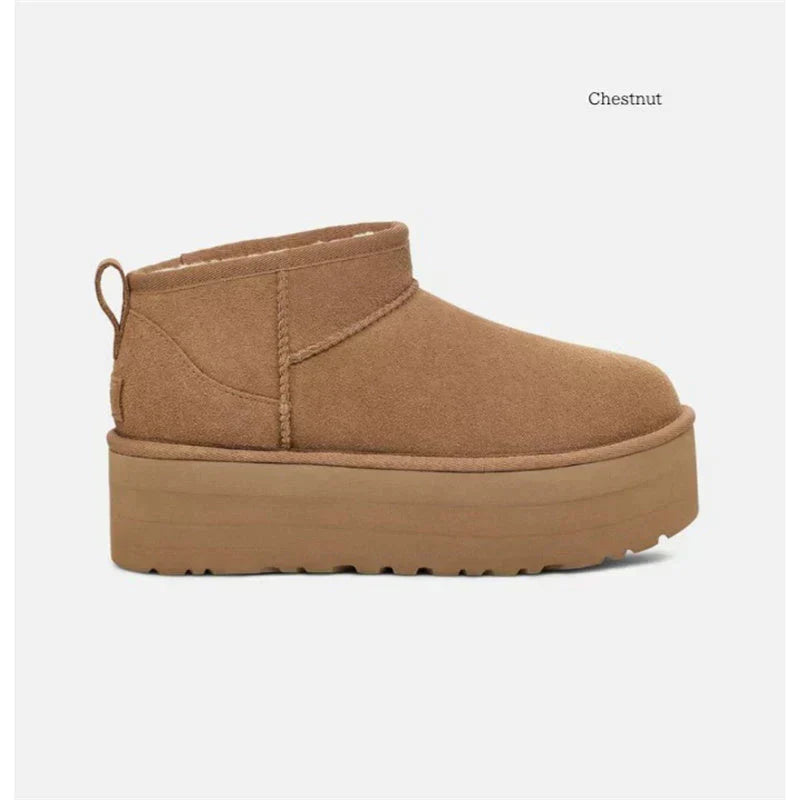 【UGG】秋冬に大活躍！🔥雑誌掲載🌹多くのセレブが愛用するCLASSIC ULTRA MINI PLATFORM💓日本人気上昇中↑↑↑今絶対買うべき！
