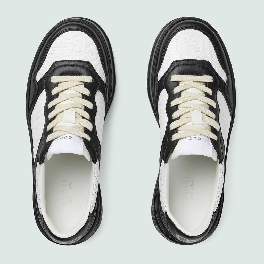 【GUCCI】2023新限定カラー！男女兼用 GGエンボス  スニーカー