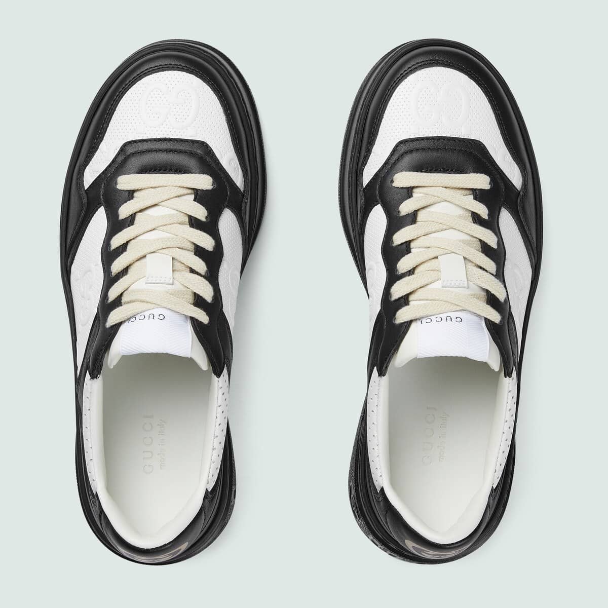 【GUCCI】2023新限定カラー！男女兼用 GGエンボス  スニーカー