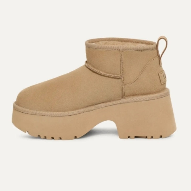 【UGG】2024年秋冬新作！⭐NewJeans Hanni着用のClassic Ultra Mini New Heights🔥 大人気！今絶対買うべき！